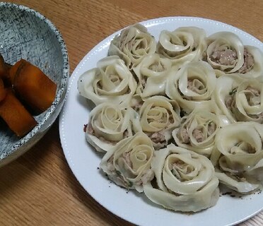 薔薇の餃子